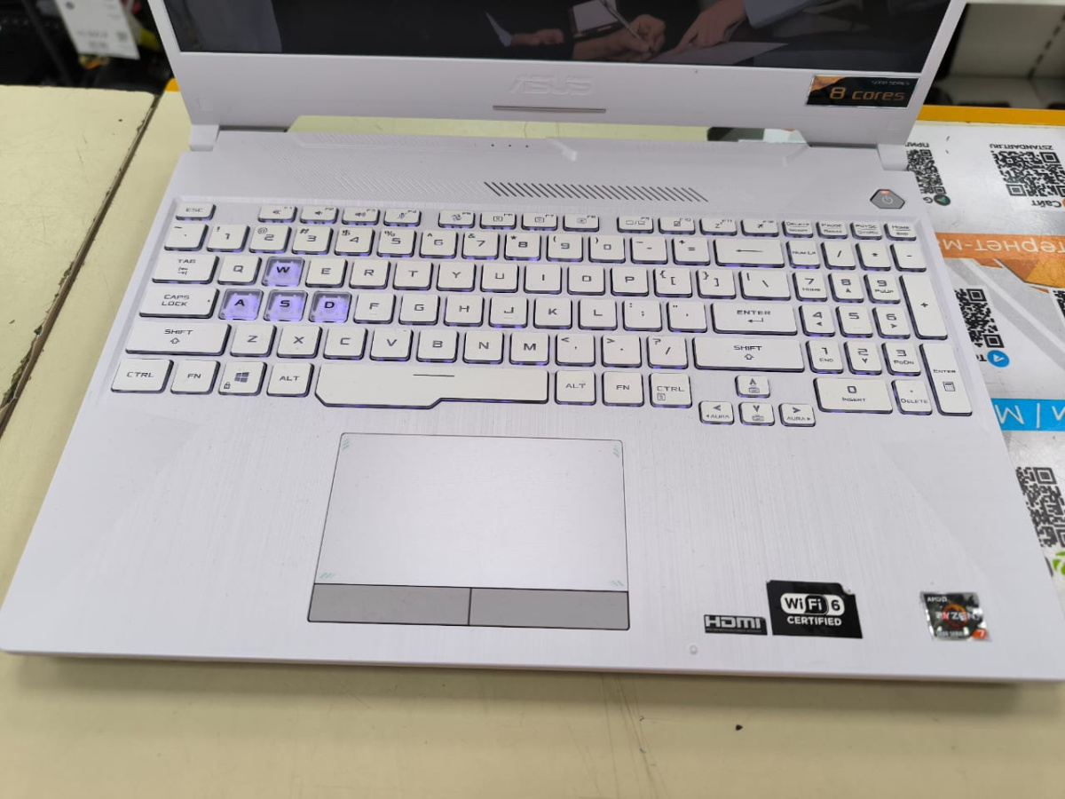 Ноутбук ASUS; Ryzen 7 5800H, GeForce RTX 3060, 16 Гб, 512 GB, Нет