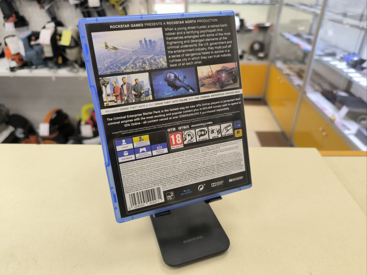 Игра Playstation 4 GTA 5