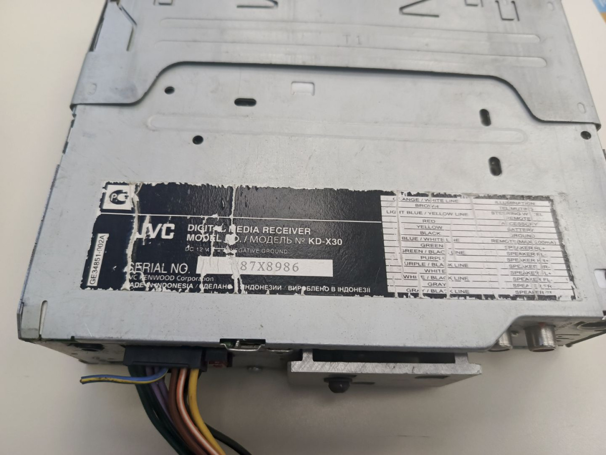 Автомагнитола JVC KD X120