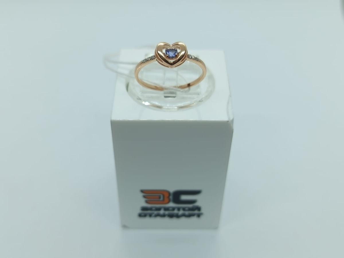 КОЛЬЦО БРИЛЛИАНТ Au 585