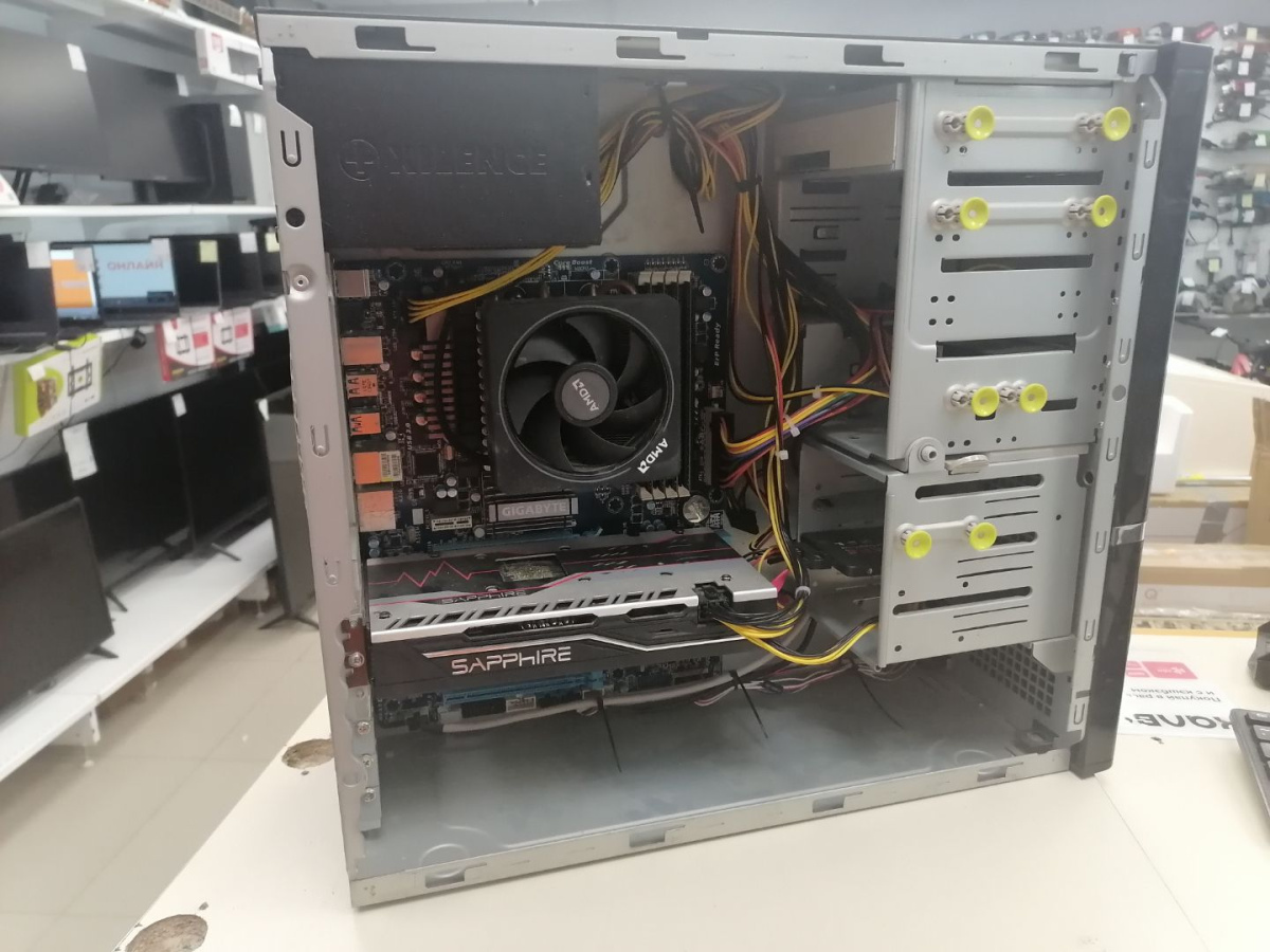 Системный блок Noname; FX-8310, Radeon RX 580, 16 Гб, 256 Гб, Нет