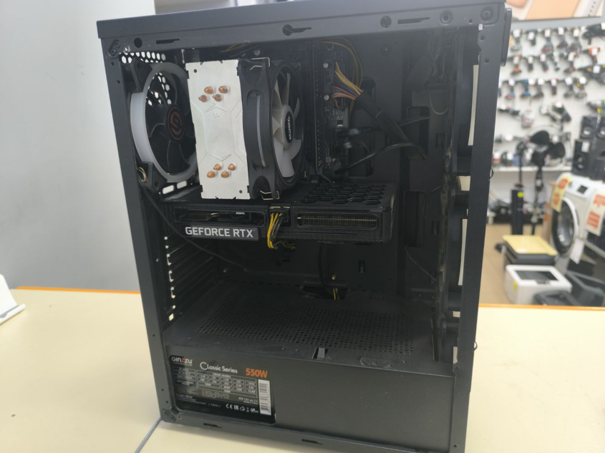 Системный блок Noname; I5-10400F, GeForce RTX 3060, 16 Гб, 250 Гб, 2 Tb