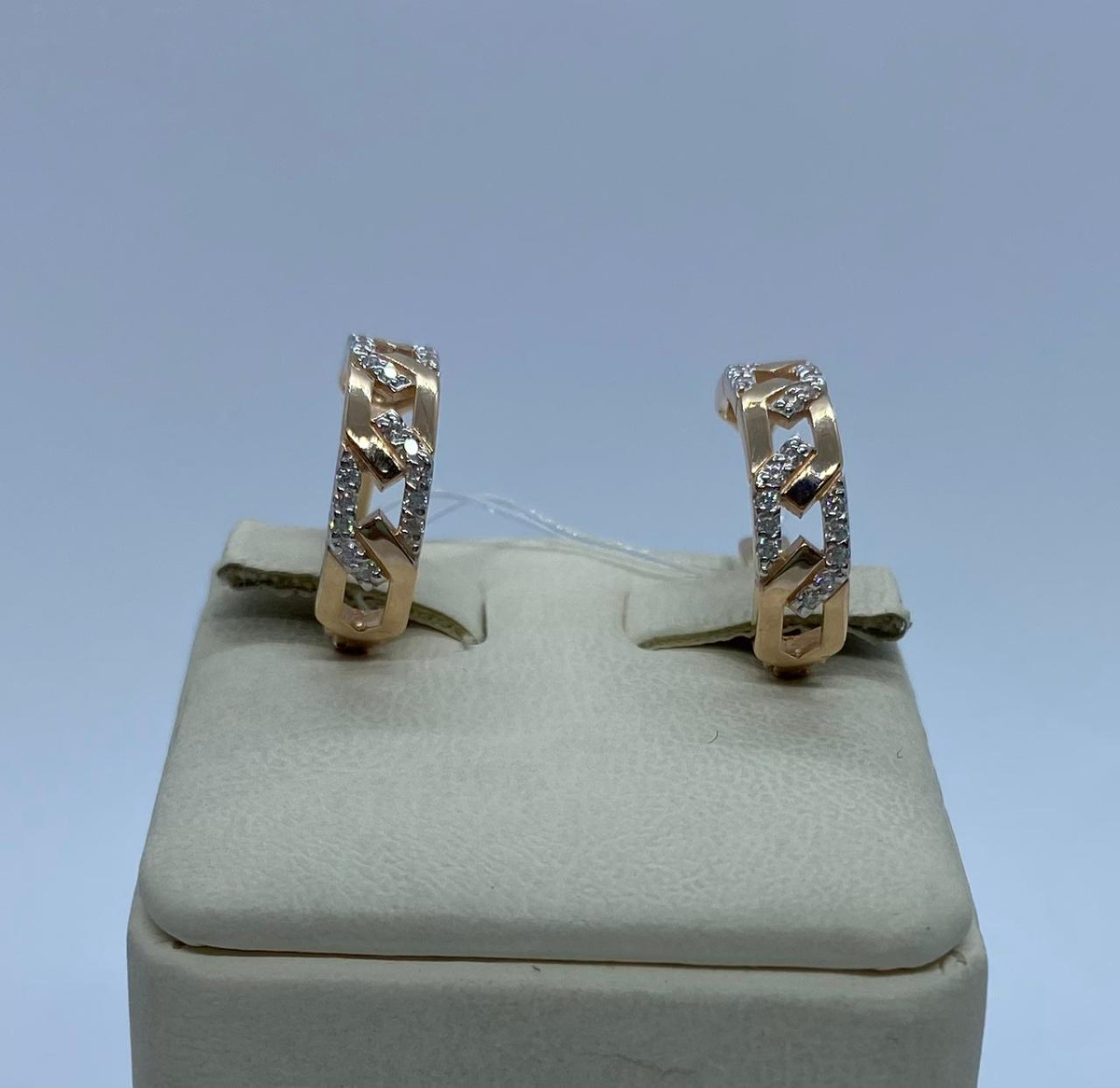 СЕРЬГИ С КАМНЯМИ (Au 585)