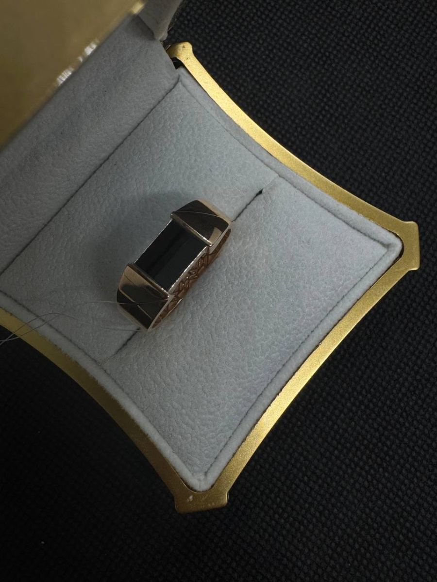 КОЛЬЦО ПЕЧАТКА с камнем (Au 585)