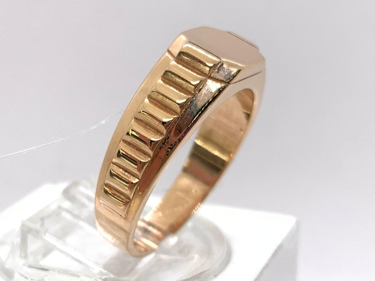 08-500152 КОЛЬЦО ПЕЧАТКА без камня (Au 585) 08-500152 КОЛЬЦО ПЕЧАТКА без камня (Au 585)