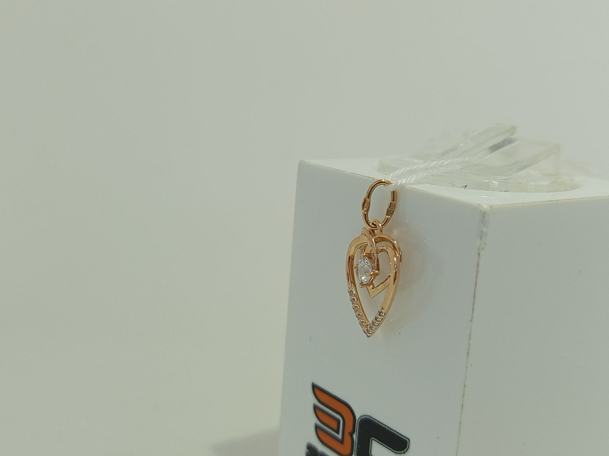 ПОДВЕСКА С КАМНЯМИ (Au 585)