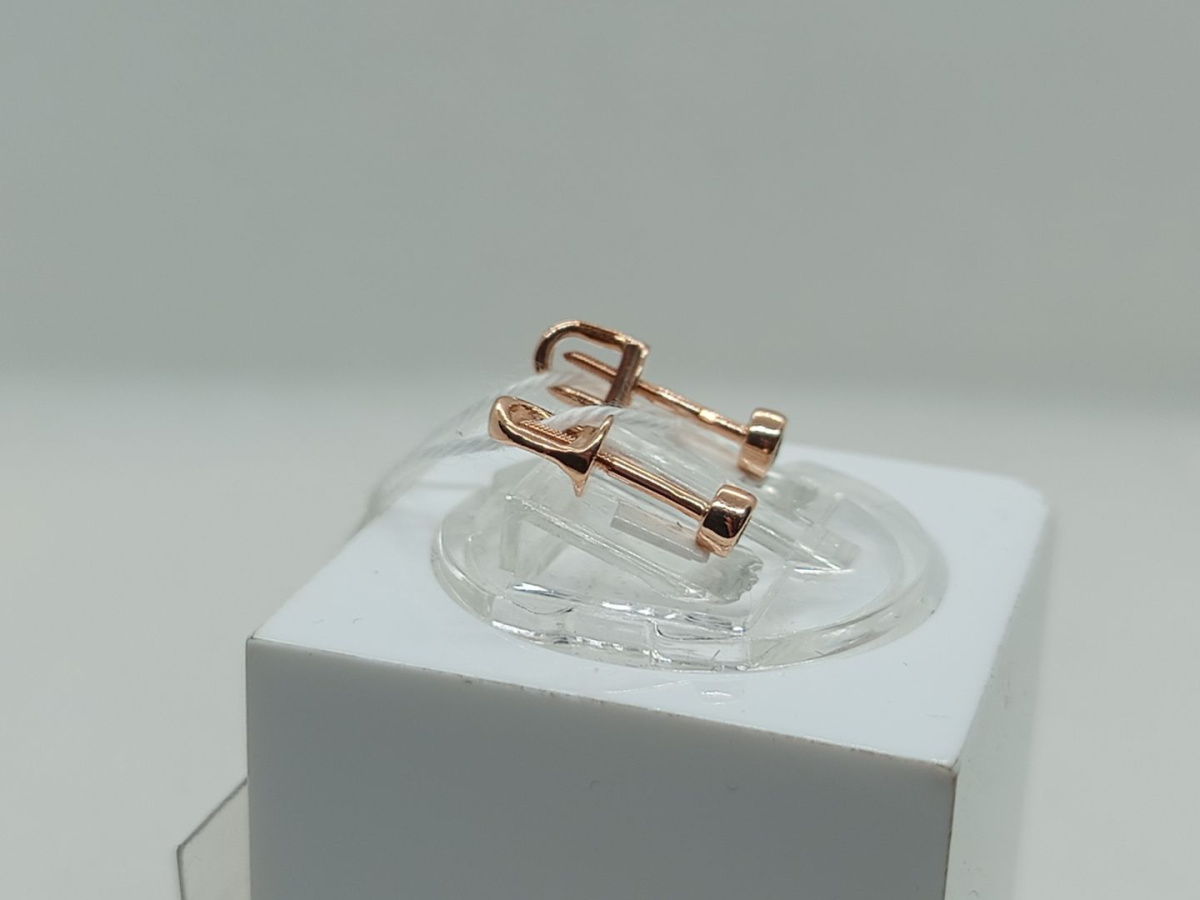 СПУС585 СЕРЬГИ ПУСЕТЫ (Au 585)