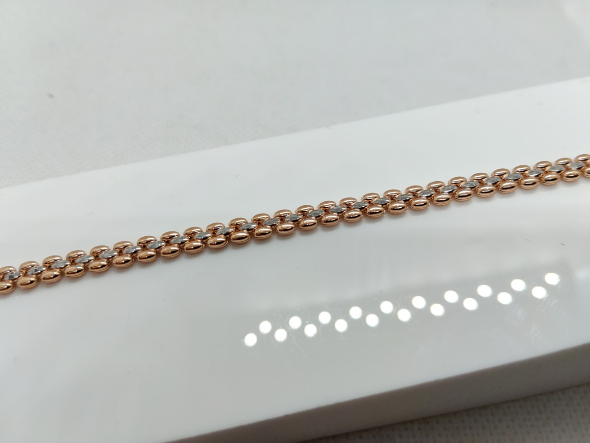 БРАСЛЕТ БЕЗ КАМНЯ (Au 585)