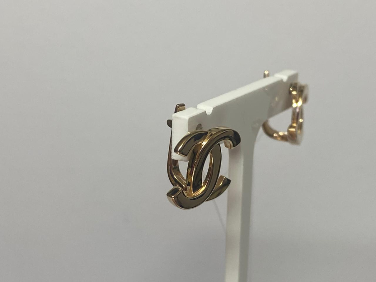 СЕРЬГИ БЕЗ КАМНЯ (Au 585)