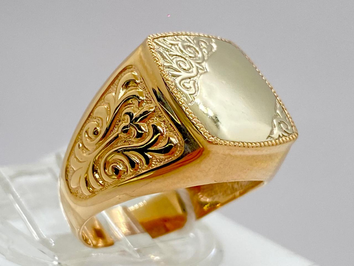 ПЕЧБКМ585 ПЕЧАТКА БЕЗ КАМНЯ (Au 585)