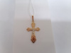 ПОДВЕСКА КРЕСТ БЕЗ КАМНЯ (Au 585)