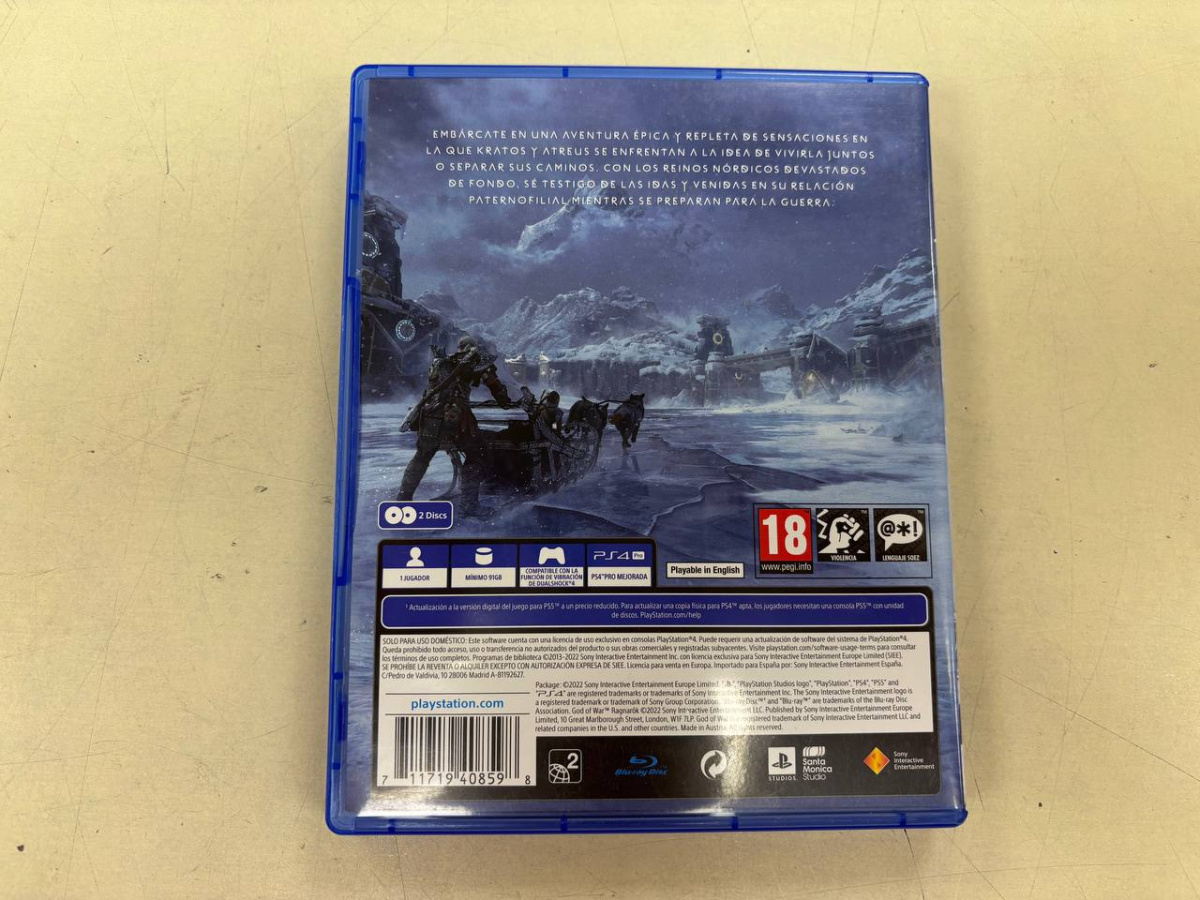 Игра  Playstation 4 God of War Ragnarok