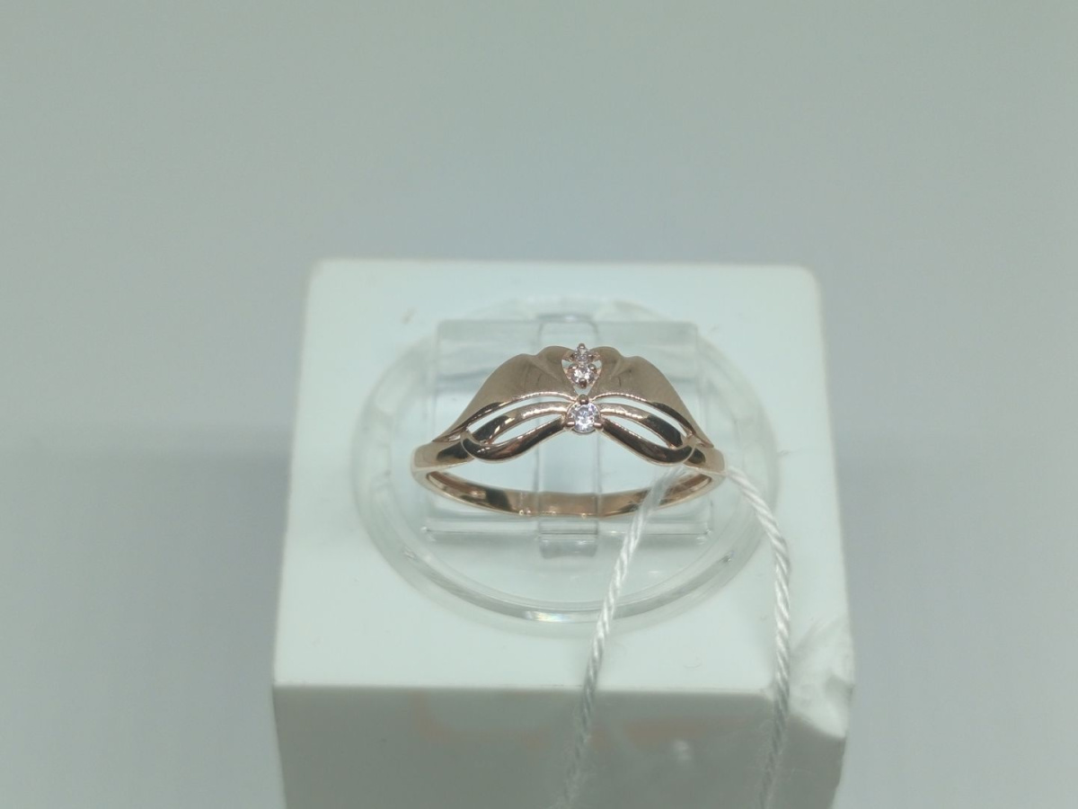КОЛКМИ585 КОЛЬЦО С КАМНЯМИ (Au 585)