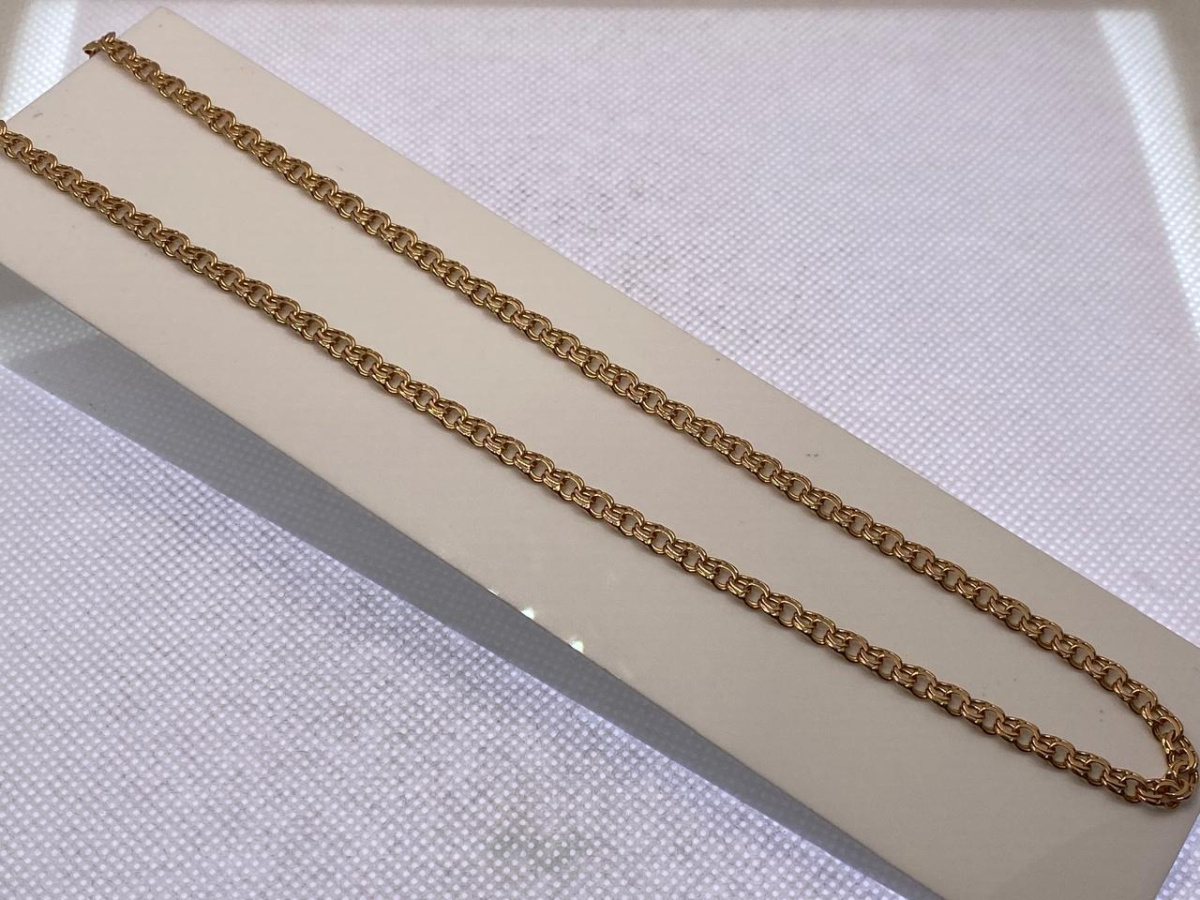 ЦЛБС585 ЦЕПЬ ПОЛНОВЕСНАЯ Бисмарк (Au 585)