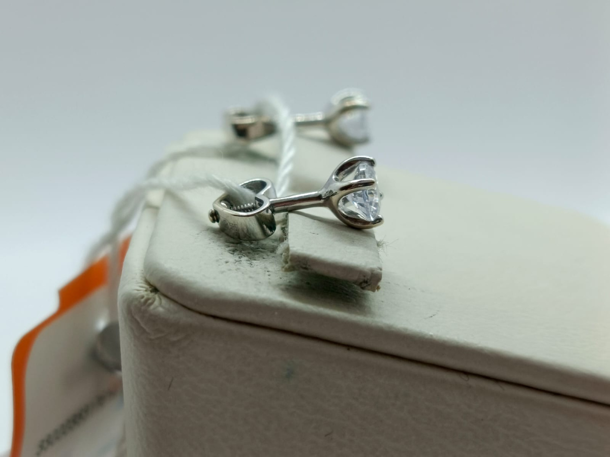 СПУС585 СЕРЬГИ ПУСЕТЫ (Au 585)