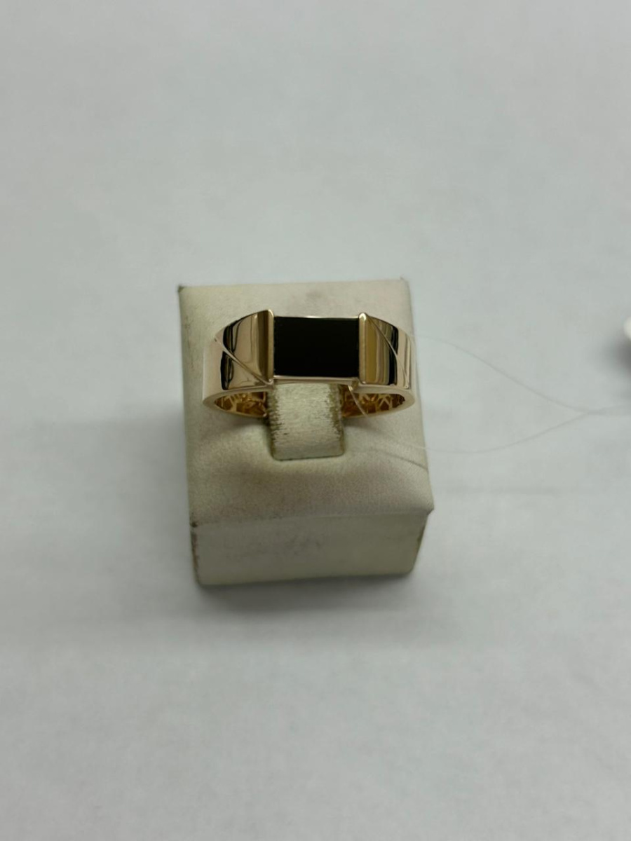 КОЛЬЦО ПЕЧАТКА с камнем (Au 585)