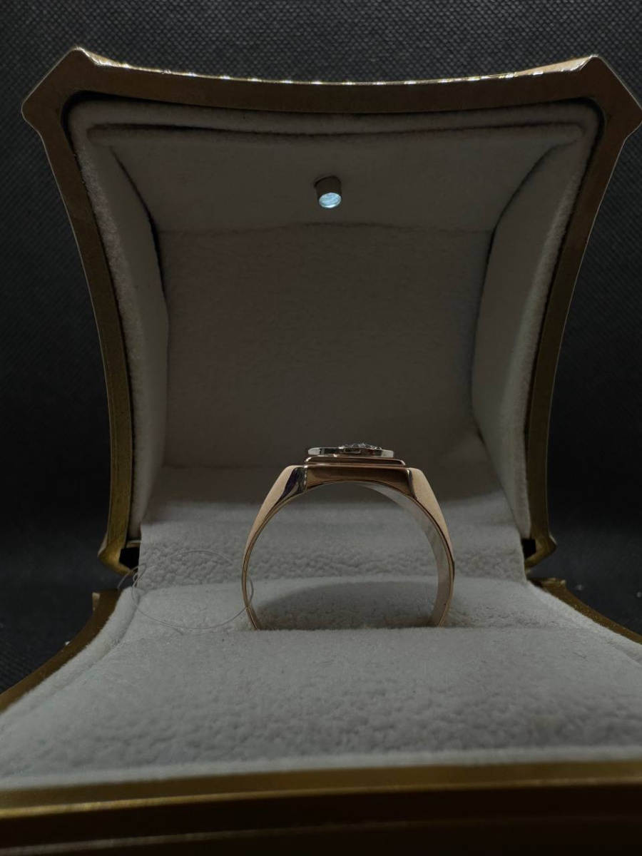 КОЛЬЦО ПЕЧАТКА без камня (Au 585)