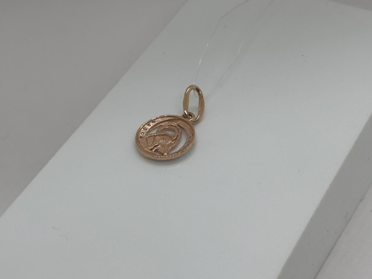 ПОДВЕСКА ЗНАК ЗОДИАКА КОЗЕРОГ (Au 585)