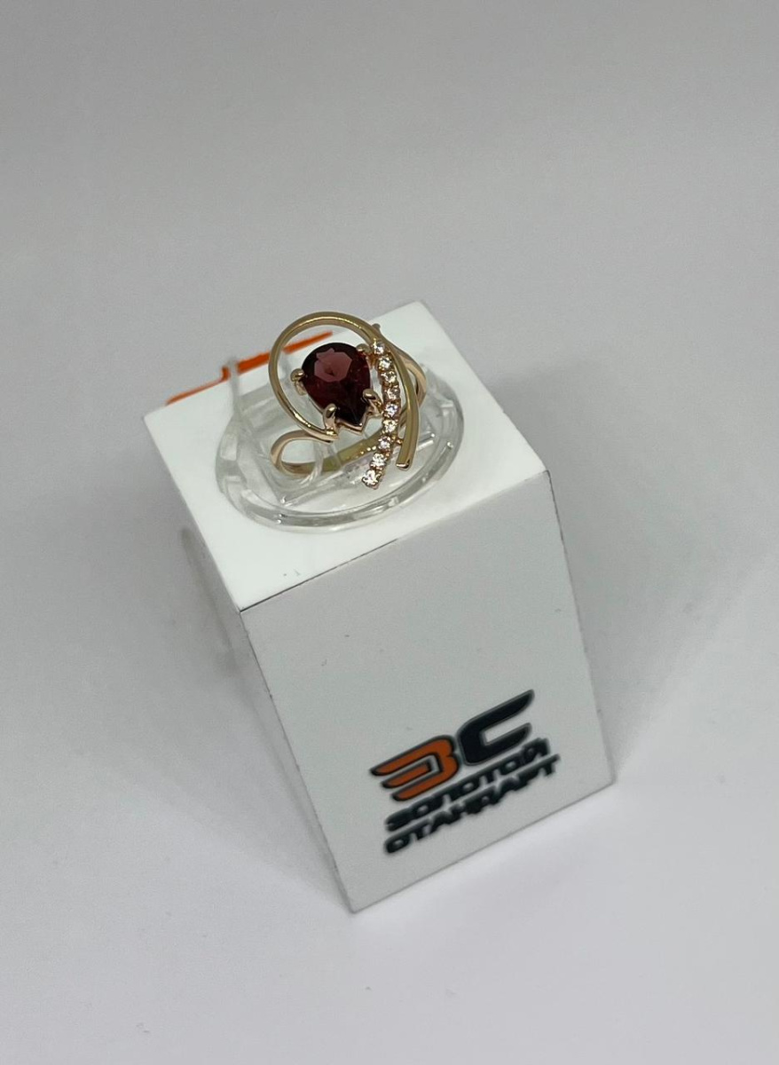 КОЛКМИ585 КОЛЬЦО С КАМНЯМИ (Au 585)