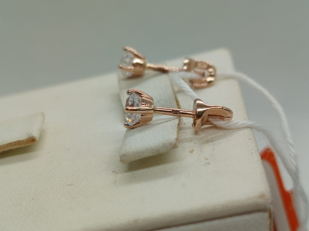 СЕРЬГИ ПУСЕТЫ (Au 585)