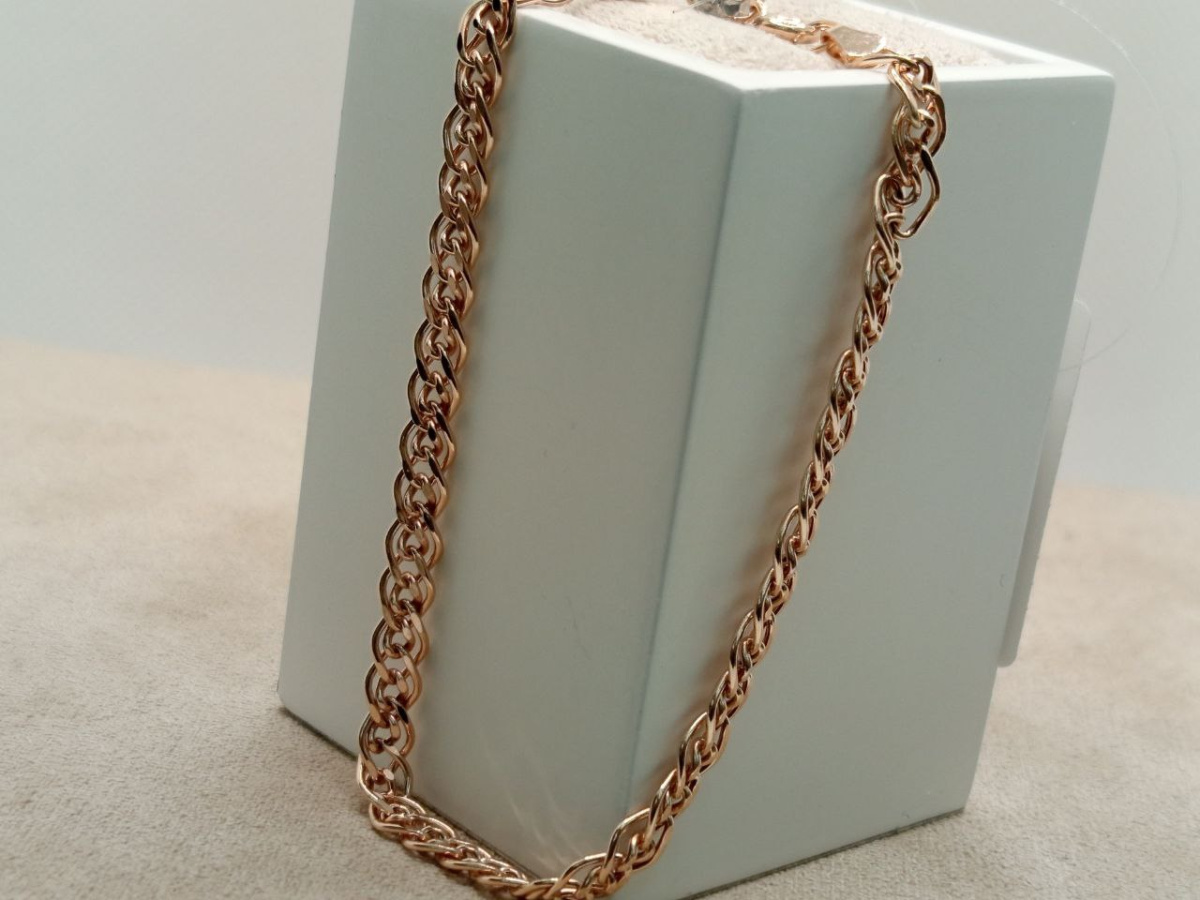 БРАСЛЕТ ПУСТОТЕЛЫЙ Нона (Au 585)