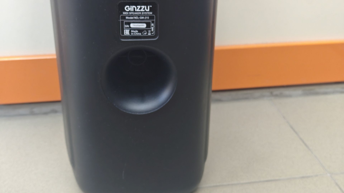 Портативная акустика Ginzzu GM-215