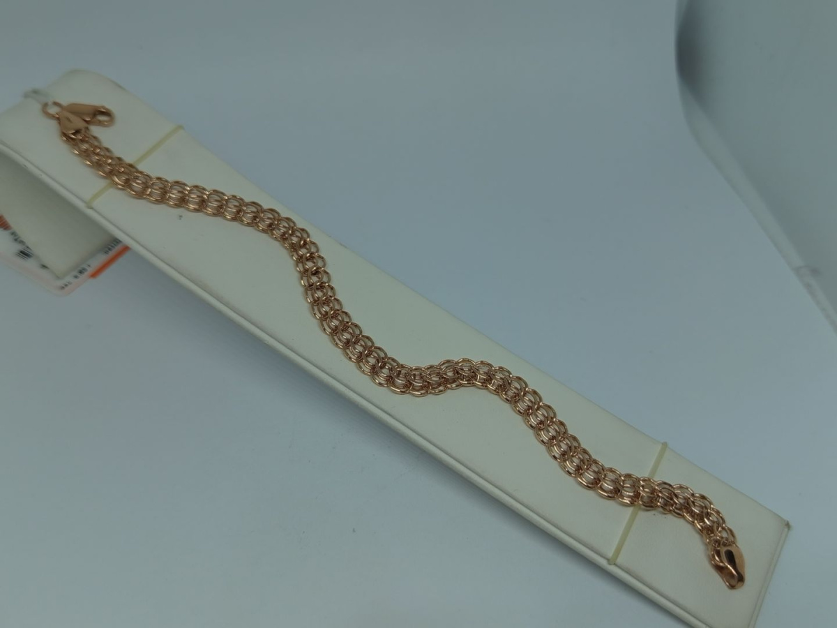 БРАСЛЕТ ПОЛНОВЕСНЫЙ Итальянка Au 585