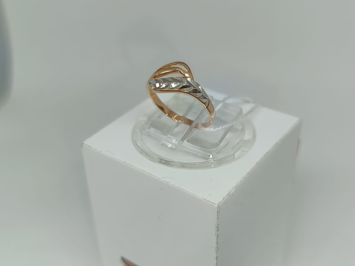 КОЛБКМ585 КОЛЬЦО БЕЗ КАМНЯ (Au 585)