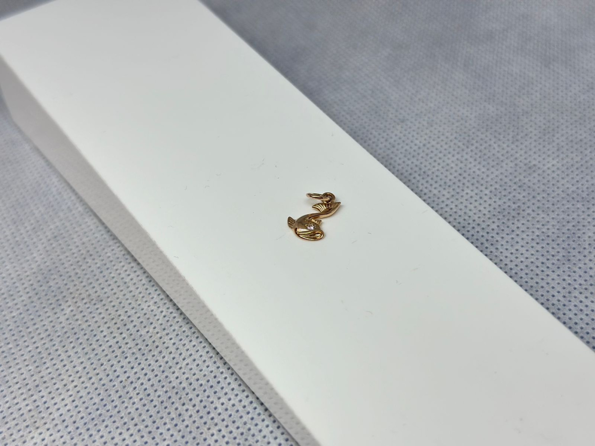 ПОДВЕСКА С КАМНЕМ (Au 585)