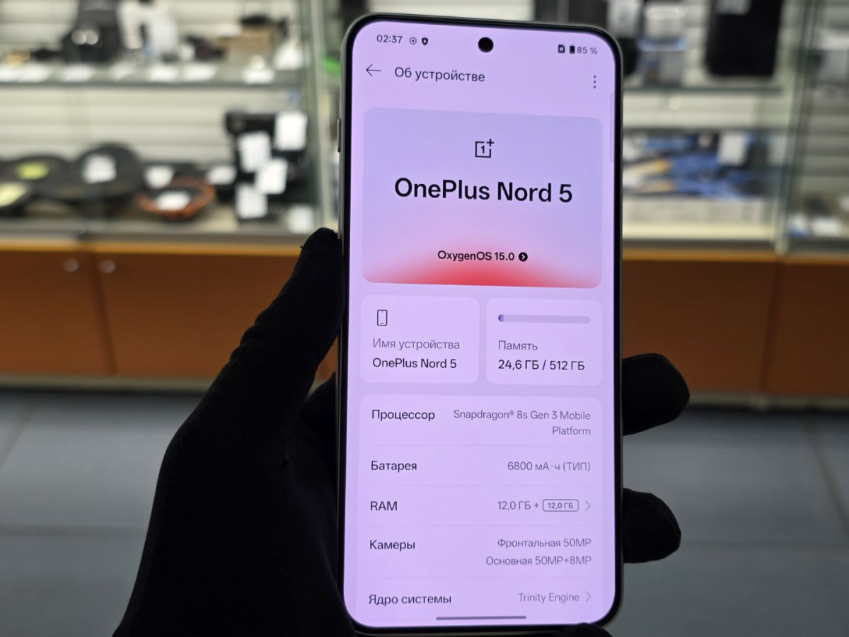 Смартфон OnePlus Nord 5 12/512
