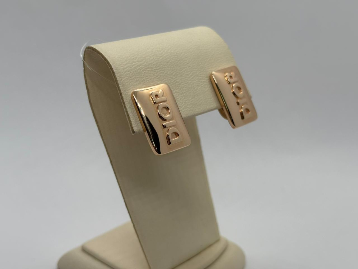 СЕРЬГИ БЕЗ КАМНЯ (Au 585)