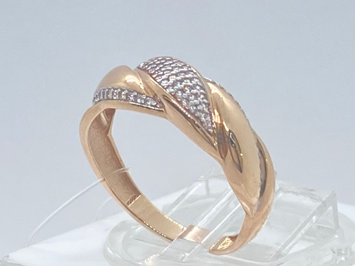 04-51-0823-01 КОЛЬЦО С КАМНЯМИ (Au 585)