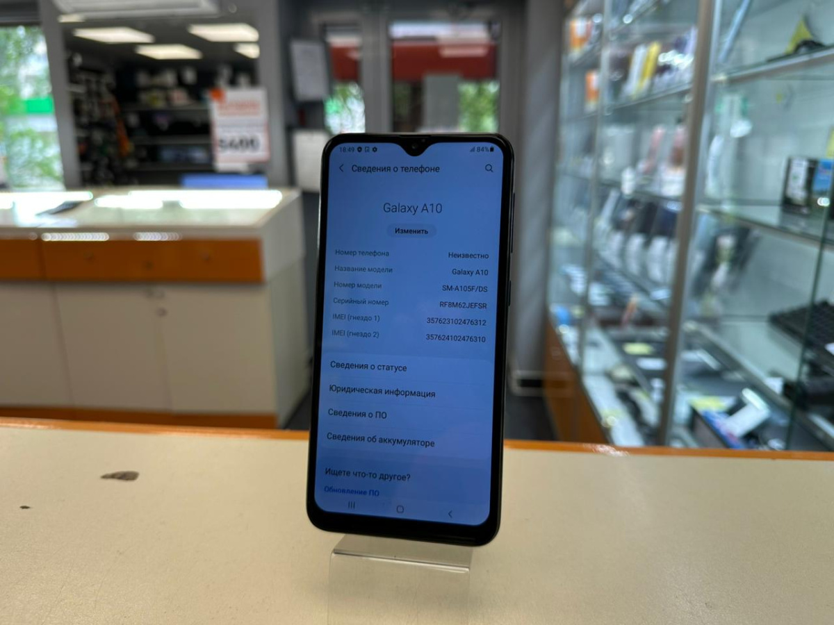 Смартфон Samsung Galaxy A10 2/32