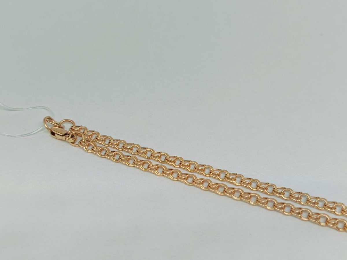 ЦЕПЬ ПУСТОТЕЛАЯ Бисмарк (Au 585)