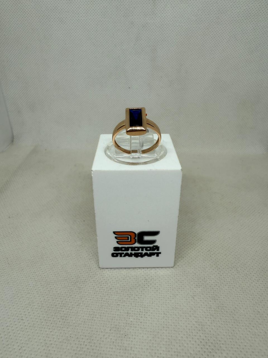 КОЛКМ585 КОЛЬЦО С КАМНЕМ (Au 585)