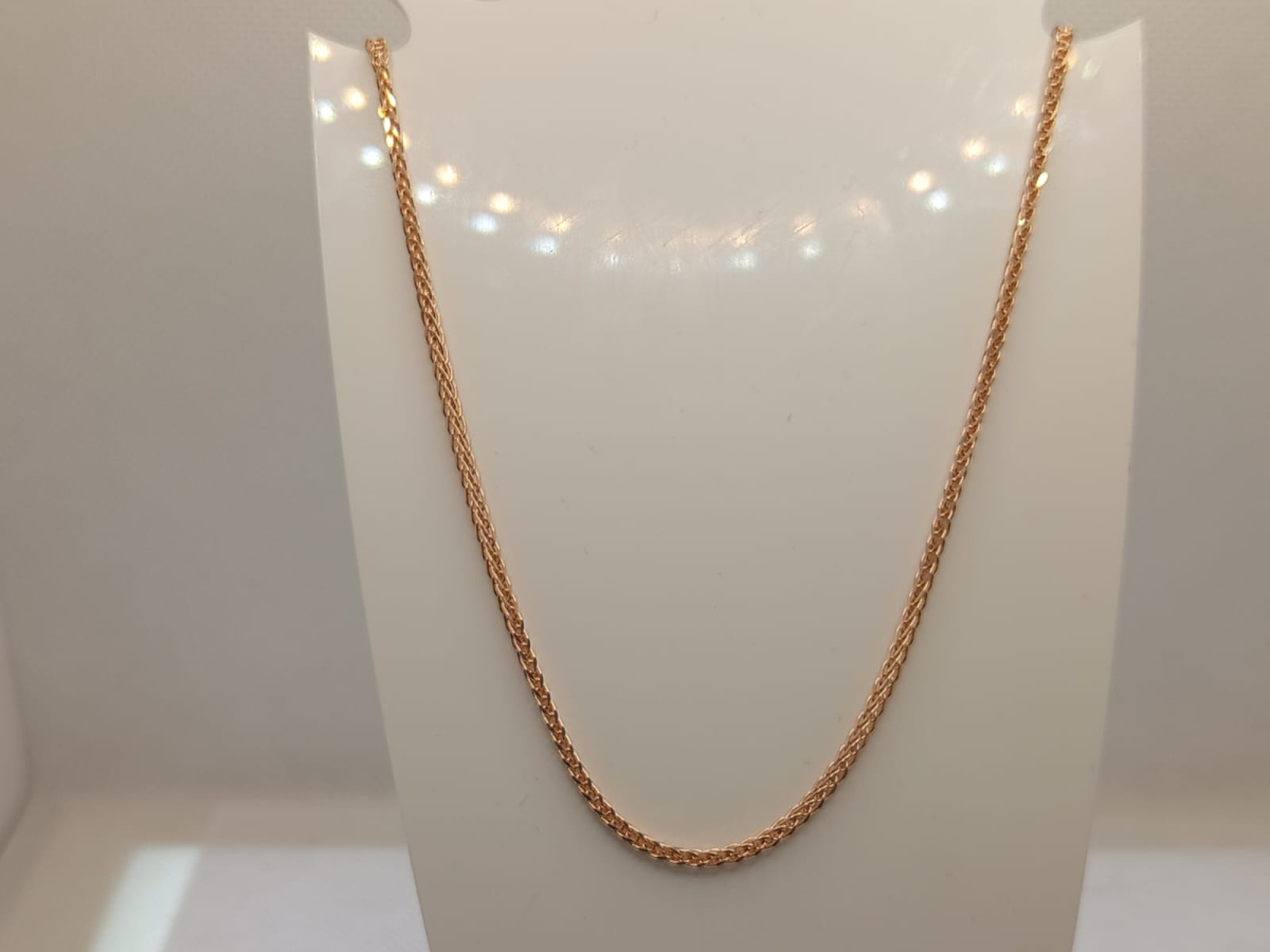 ЦЕПЬ ПОЛНОВЕСНАЯ Колос (Au 585)