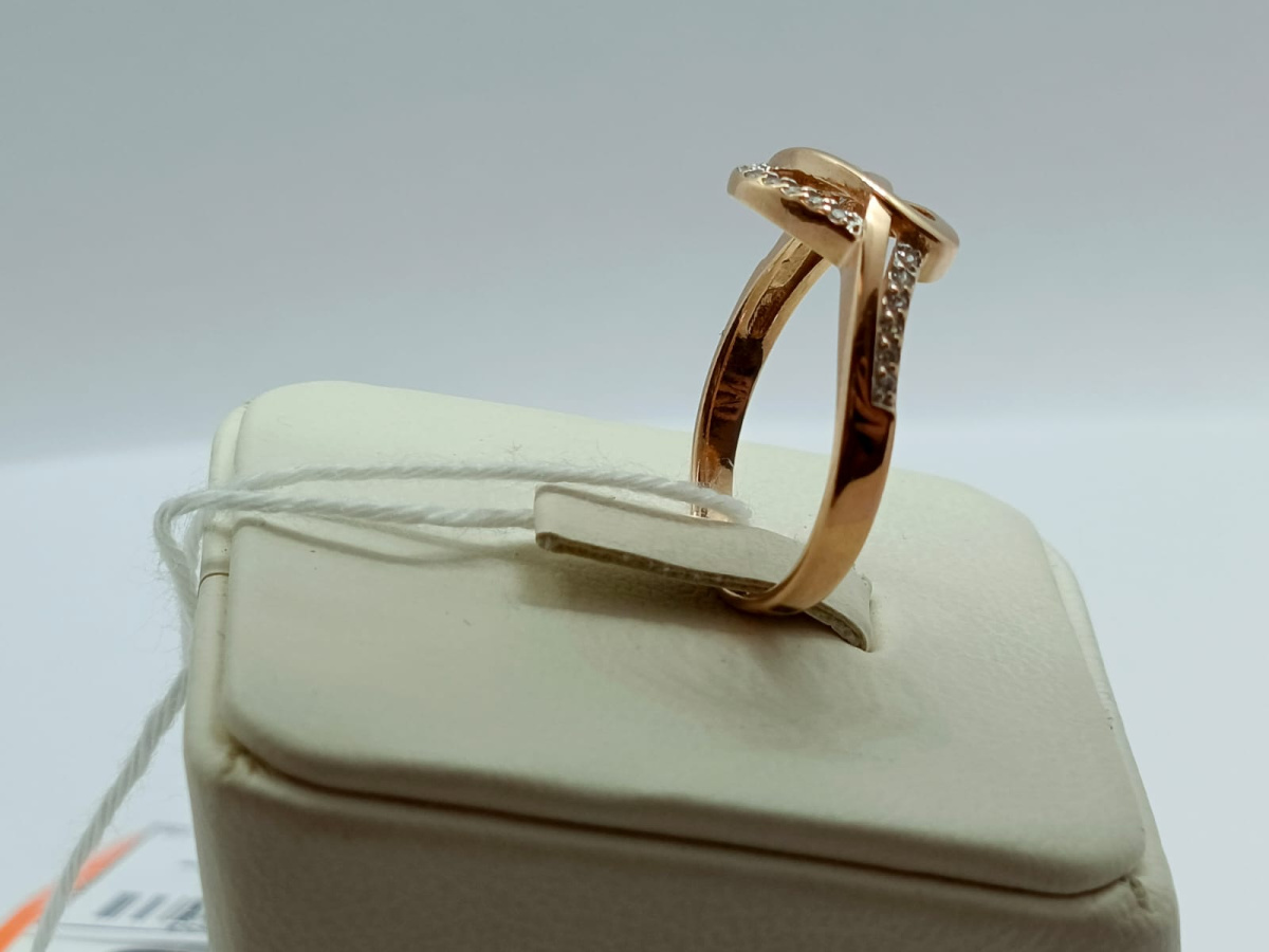 КОЛКМИ585 КОЛЬЦО С КАМНЯМИ (Au 585)