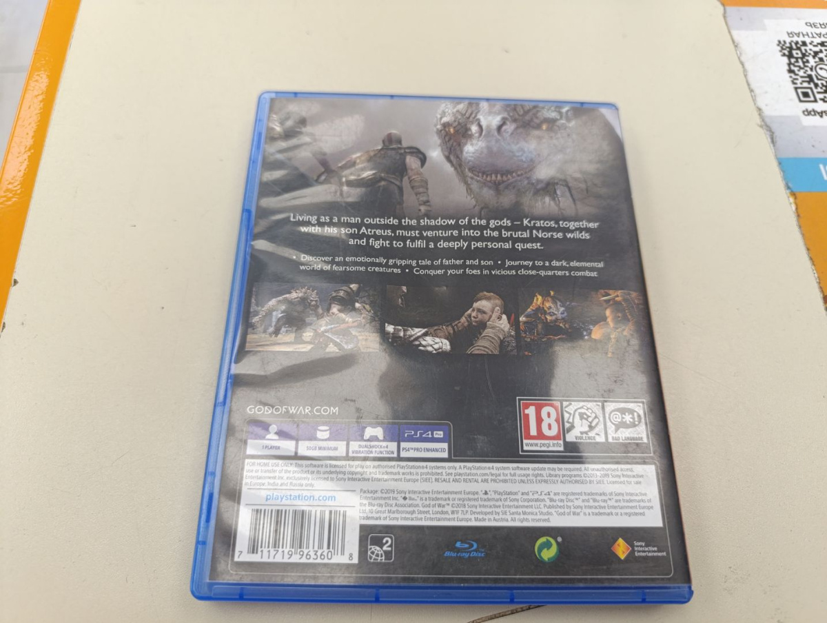 Игра Playstation 4 God of War