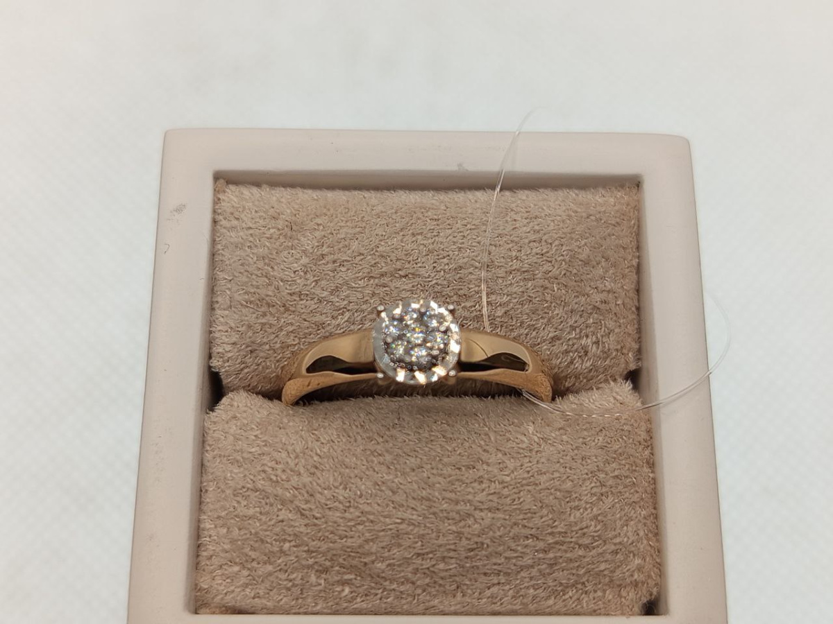 КОЛЬЦО БРИЛЛИАНТ (Au 585)