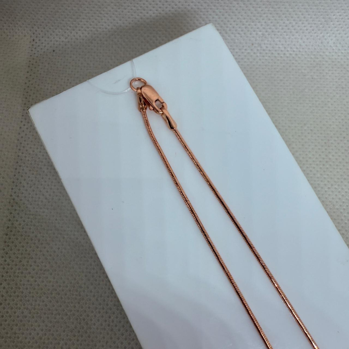 НЦ 12-078 ЦЕПЬ ПОЛНОВЕСНАЯ Жгут(снейк) (Au 585)