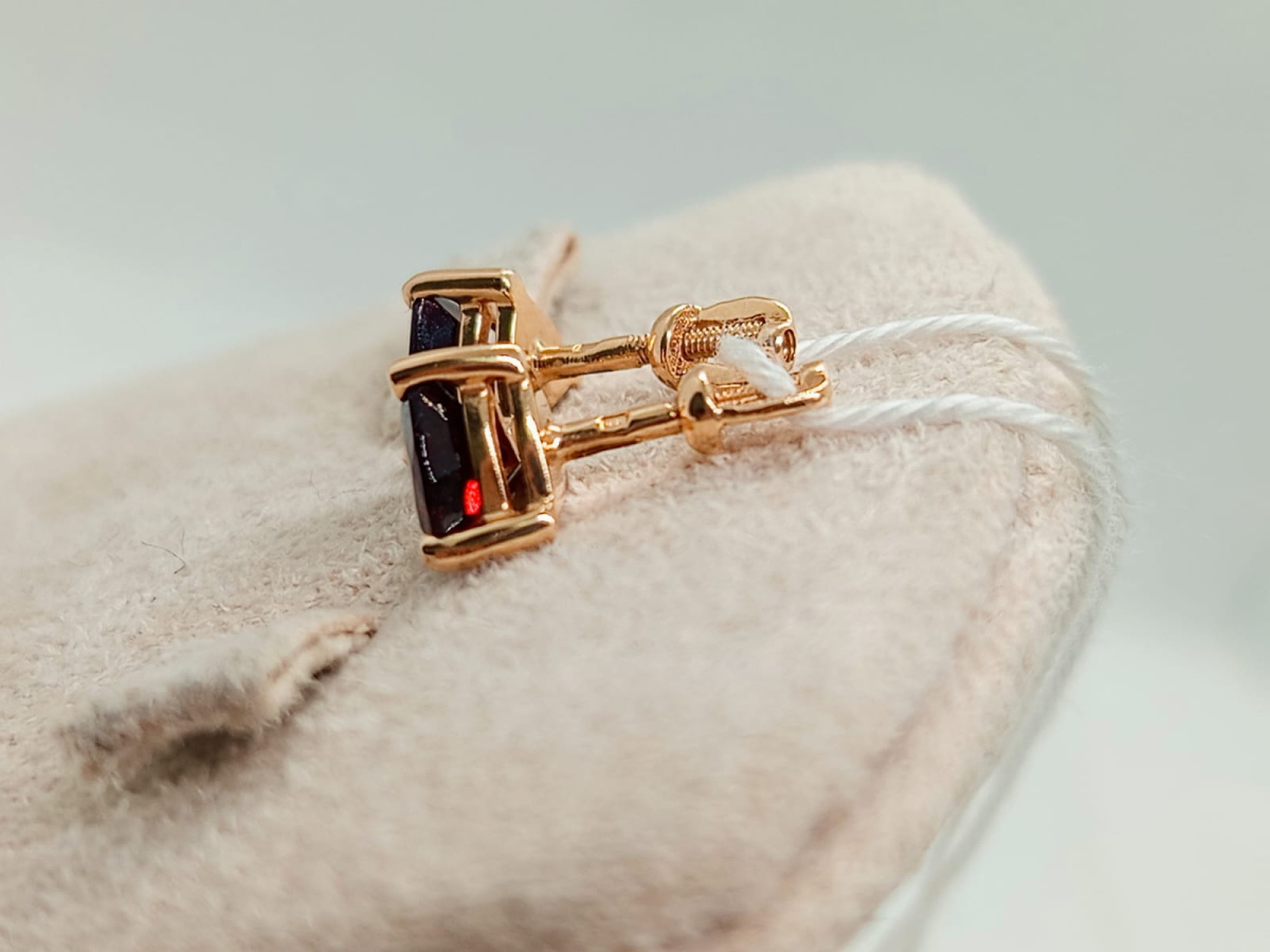 СЕРЬГИ ПУСЕТЫ (Au 585)