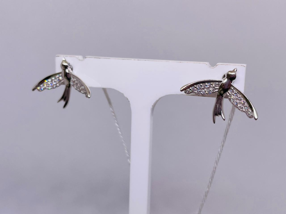 СПУС585 СЕРЬГИ ПУСЕТЫ (Au 585)