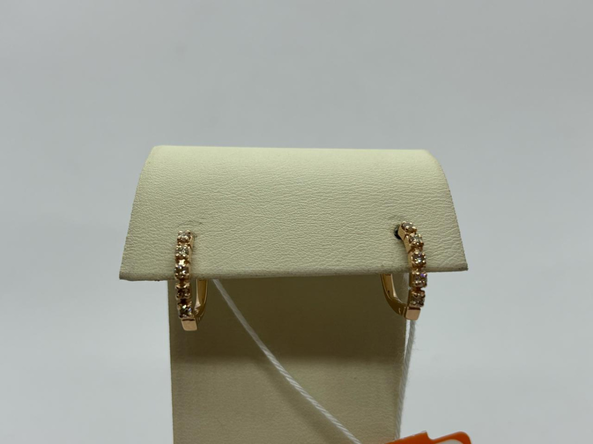 СЕРЬГИ БРИЛЛИАНТ (Au 585)