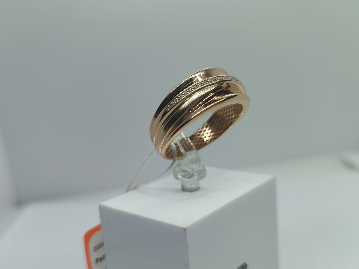КОЛКМИ585 КОЛЬЦО С КАМНЯМИ (Au 585)
