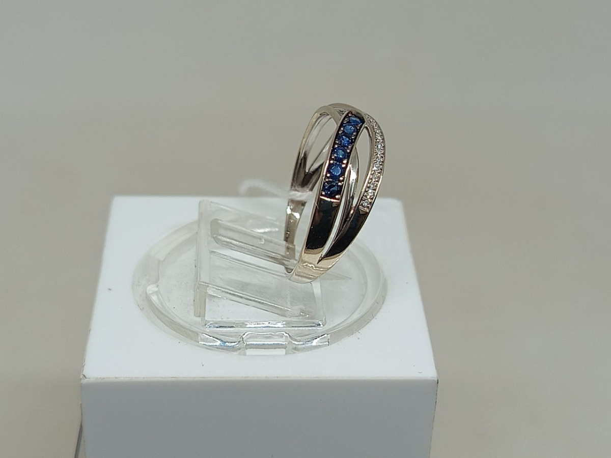 КОЛКМИ585 КОЛЬЦО С КАМНЯМИ (Au 585)