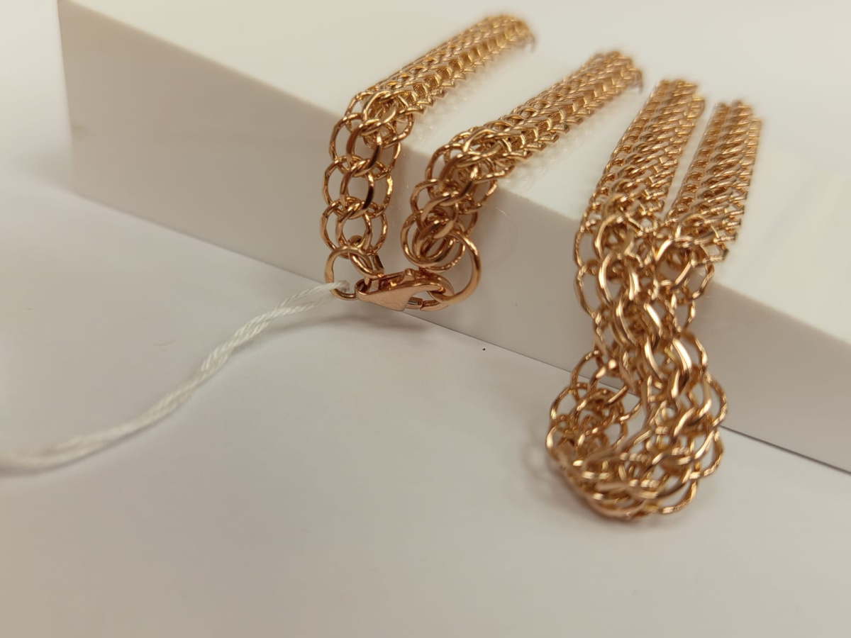 ЦЛИТ585 ЦЕПЬ ПОЛНОВЕСНАЯ Итальянка (Au 585)