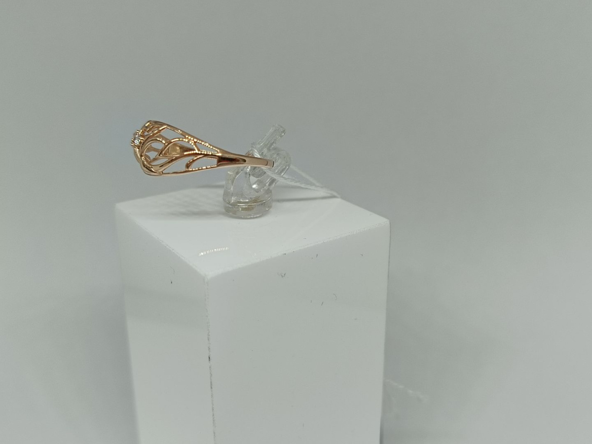 КОЛКМИ585 КОЛЬЦО С КАМНЯМИ (Au 585)