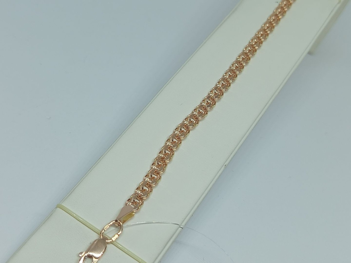 БРАСЛЕТ ПОЛНОВЕСНЫЙ Бисмарк (Au 585)