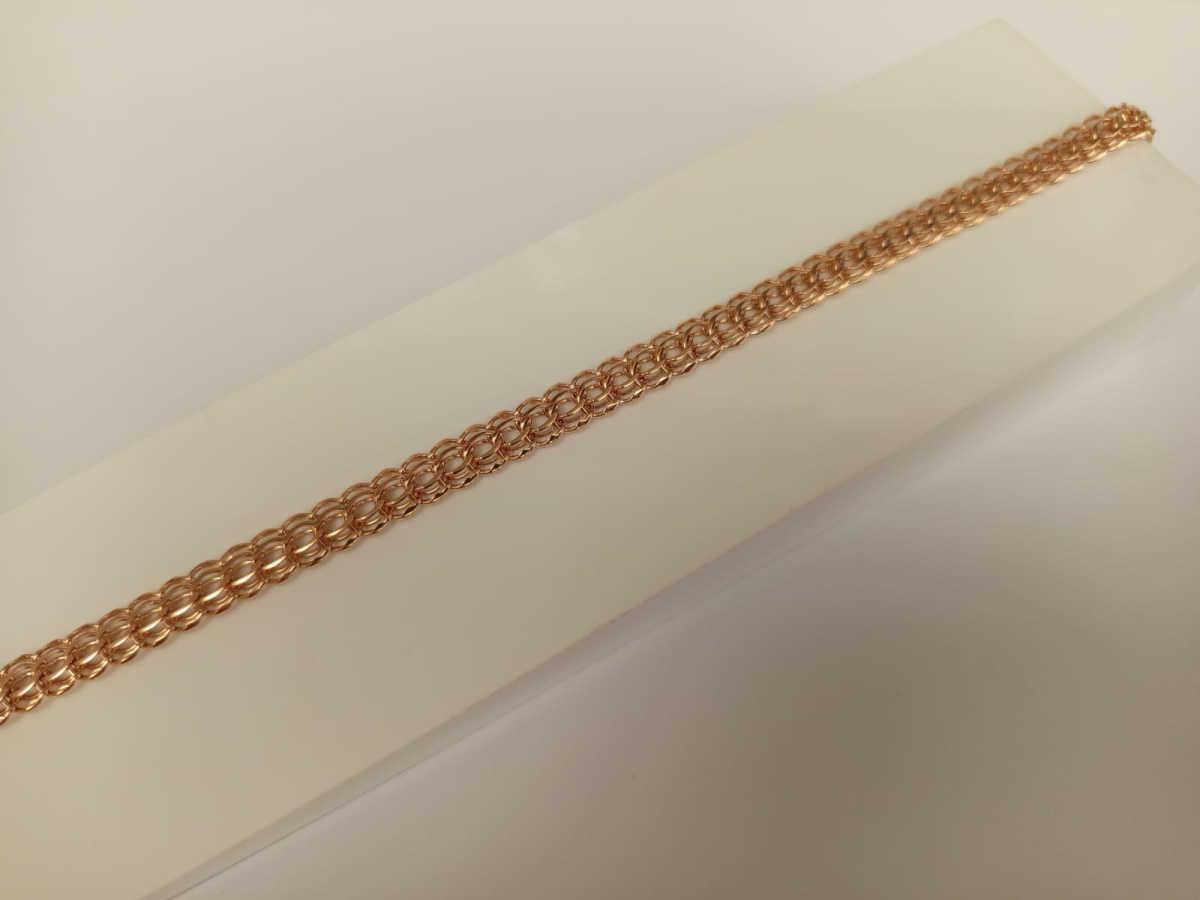 БРАСЛЕТ ПОЛНОВЕСНЫЙ Итальянка Au 585