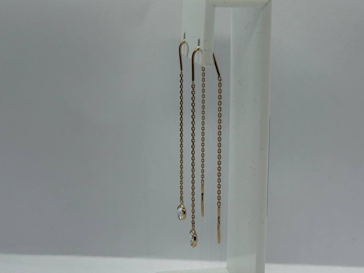 СПРО585 СЕРЬГИ ПРОДЕВКИ (Au 585)